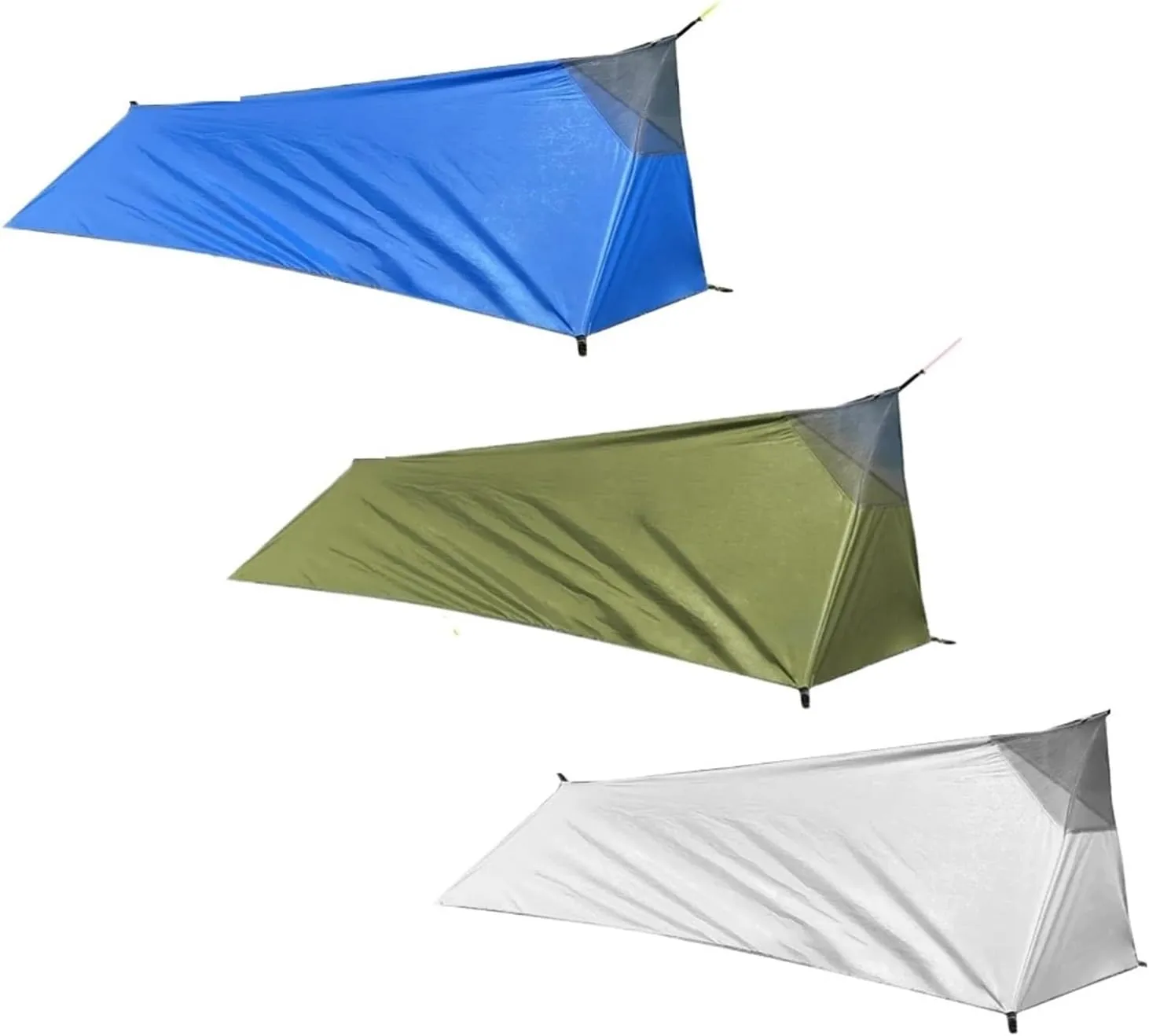 Tent Backpacking Tent Outdoor Camping Sleeping Bag Tent Lightweight Single Person Tent with Mosquito Net Outdoor Sleeping Bag Lightweight (Color : Army Green)