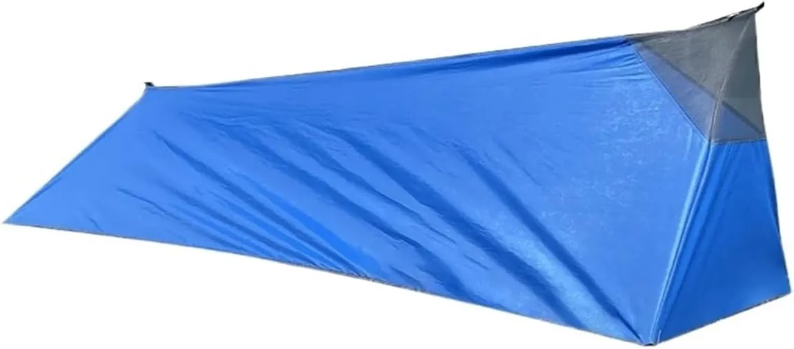 Tent Backpacking Tent Outdoor Camping Sleeping Bag Tent Lightweight Single Person Tent with Mosquito Net Outdoor Sleeping Bag Lightweight (Color : Army Green)