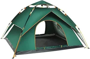 Tent Camping teAutomatic Pop Up Waterproof Double Layer with Carry Bag | Family Travel Tent for 3 Person,Protection