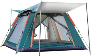 Tents Outdoor Automatic Quick Open Tent Rainfly Waterproof Camping Tent Family Outdoor Instant Setup Tent with Carring Bag