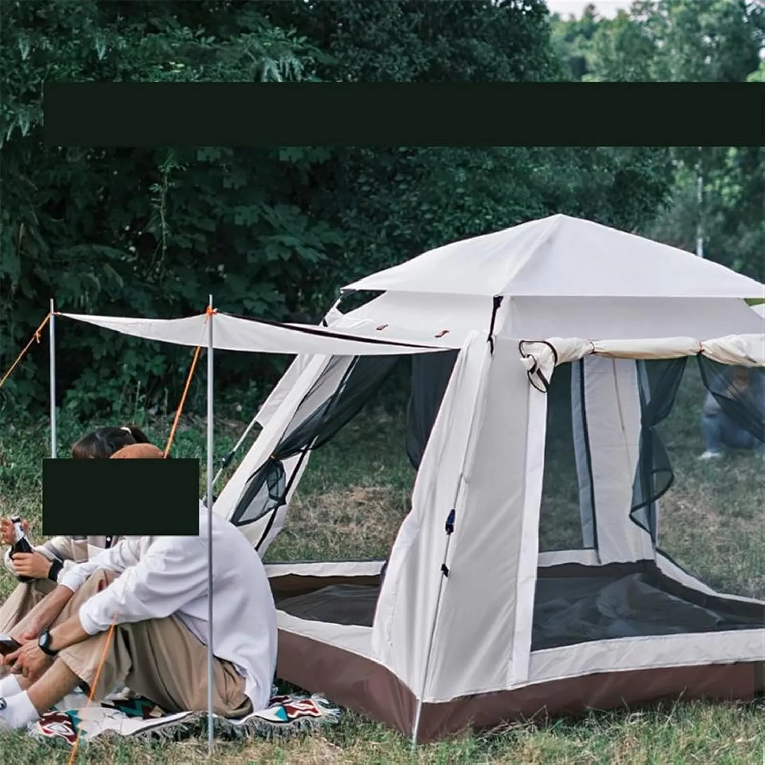 Tents Outdoor Automatic Quick Open Tent Rainfly Waterproof Camping Tent Family Outdoor Instant Setup Tent with Carring Bag