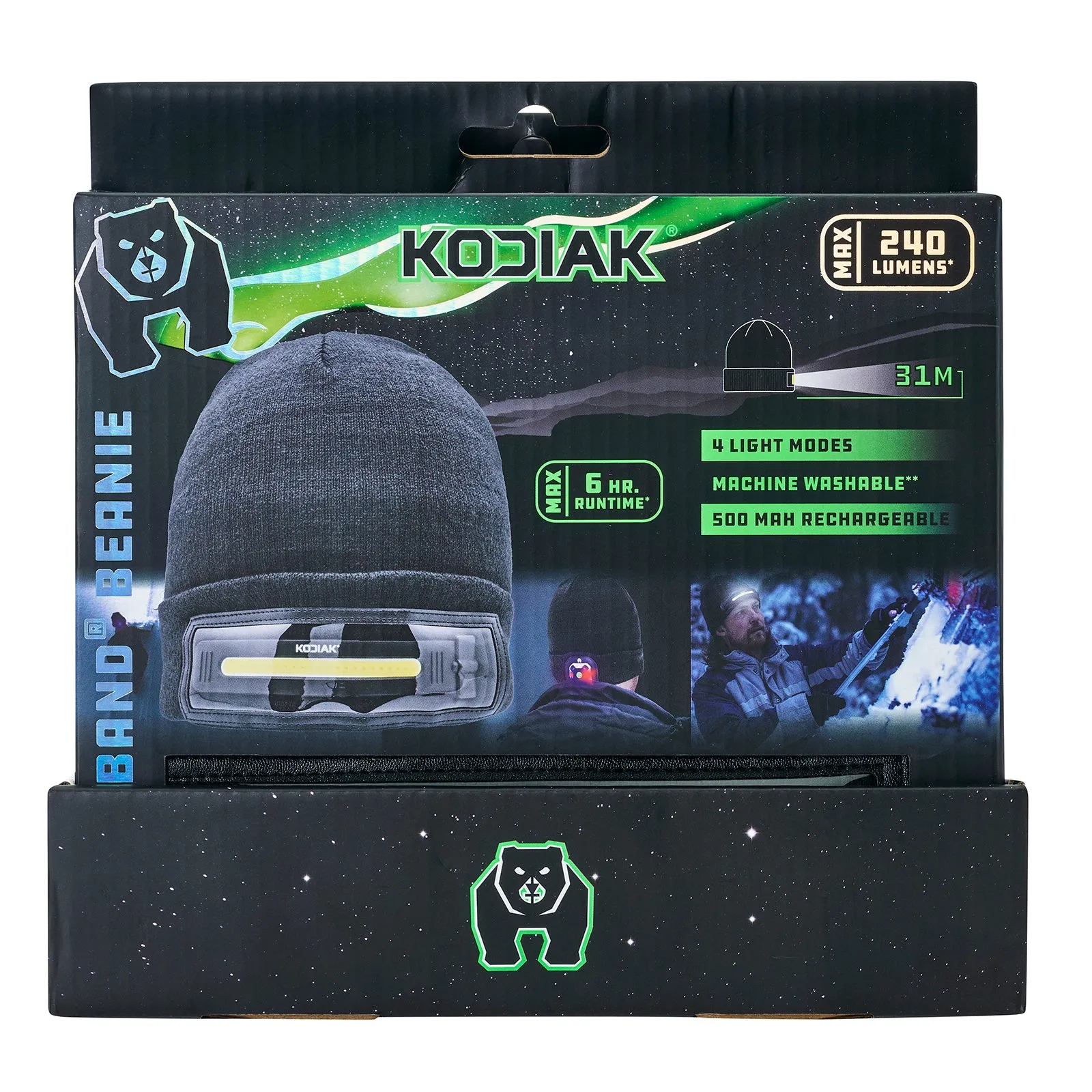 Test Product - Kodiak® Beanie with Built-in Wide Beam Headlamp