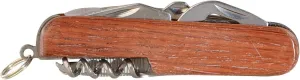 Thirsty Rhino Util, Rosewood Utility Pocket Knife, 7-in-1 Multi-Function Multi-Tool, Rosewood (Set of 12)