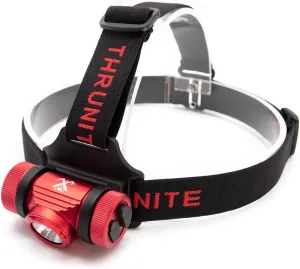 ThruNite TH02 1500 Lumens Bright Rechargeable Headlamp, CREE XHP50 LED Headlight with 1100mAh Battery, Lightweight IPX-8 Waterproof Head Lamp for Outdoor, Customized Red with The Outdiser - NW
