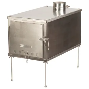 Titanium Wood Burning Tent Stove 10' Chimney