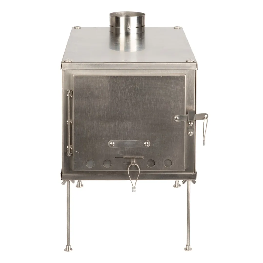 Titanium Wood Burning Tent Stove 10' Chimney