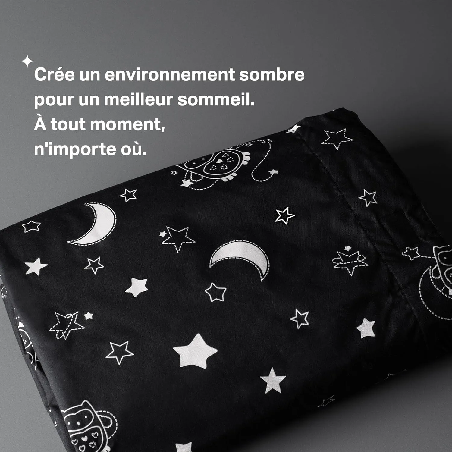 Tommee Tippee Sleeptime Portable Blackout Blind with Suction Cups, Adjustable and Lightweight, Regular, 130 x 99cm