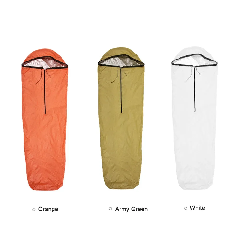 Tomshoo Emergency Sleeping Bag Lightweight Waterproof Thermal Sleeping Bag Survival Gear for Outdoor Hiking Camp Supplies Stuff