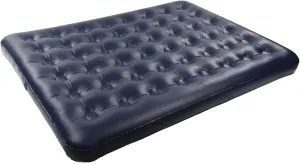 Topyond Camping Sleeping Pads - Flocked Two Person Widen Mattress - Inflatable Sleeping Pad - Comfortable Camping Mattress Pad for Car, Dorm, and Travel
