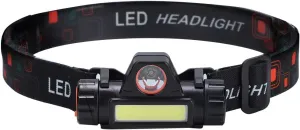 Topyond Rechargeable Headlamp, USB Waterproof LED Headlight, Portable Adjustable Head Light for Outdoor Cycling Camping Hiking, Lightweight Flashlight