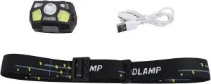 Topyond Rechargeable Motion Sensor Headlamp - Waterproof Outdoor Headlight for Night Camping, Fishing, and Running