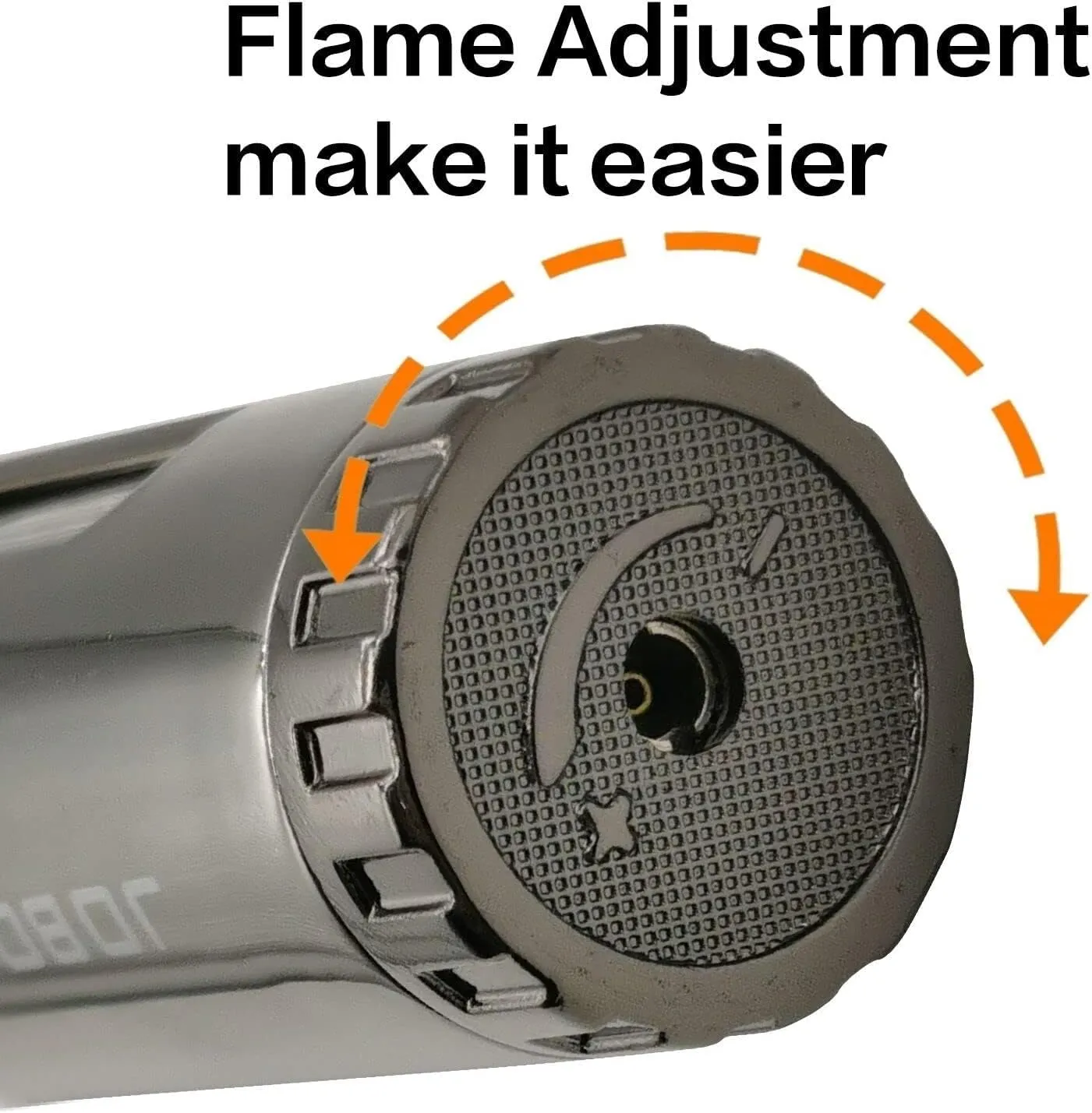 Torch Lighter, Refillable Butane Lighter with Crossbar, Lockable Jet Flame Lighter, Adjustable Rotary Lighter, Candle BBQ Baking Camping (Butane Not Included) (Color : D)