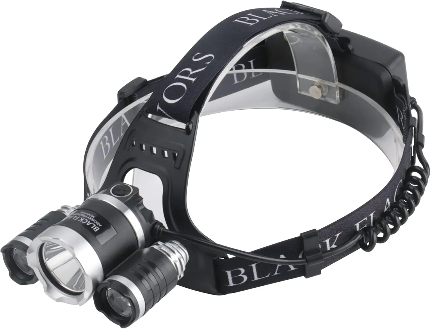 Torch - Rechargable Headlamp - White/Red Light - 12 Hour Charge - 6,000 Lumin