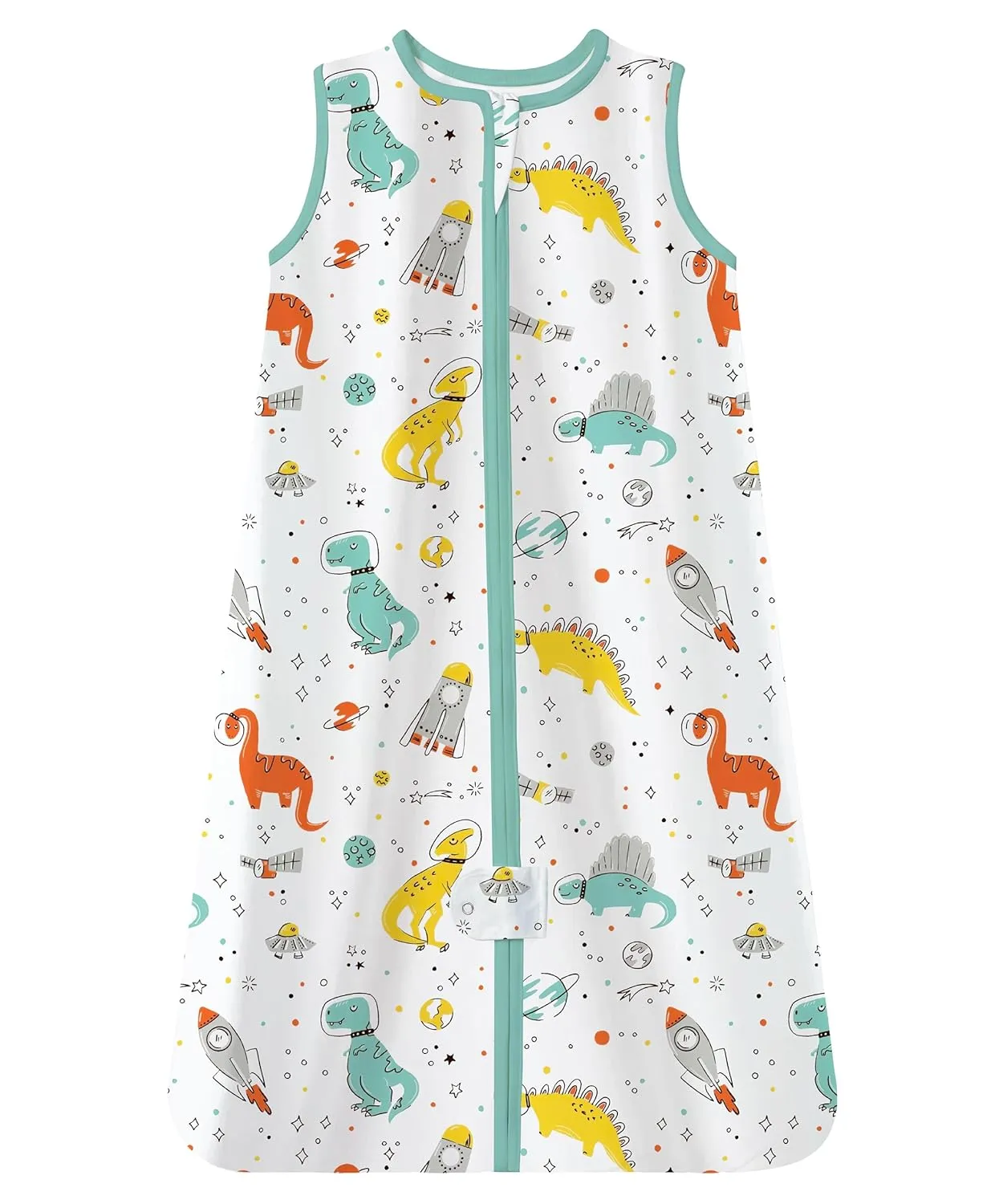 TotAha Dinosaurs Toddler Sleep Sack 2T-3T-4T,0.5 TOG Lightweight, Stretchy, Silky Sleep Bag, Buttery Soft Wearable Blanket Baby Sleeping Sacks With 2-way Safe Zipper