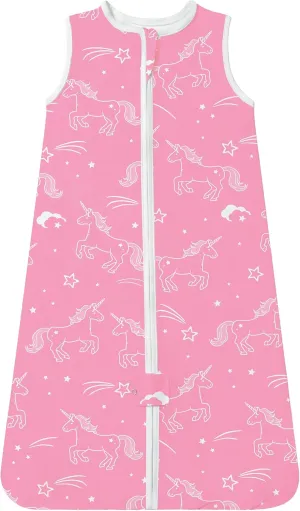 TotAha Light Sleep Sack 6-15 Months 0.5 TOG, Stretchy, Silky Sleeping Sacks, Buttery Soft Swaddle Transition Sleep Bag