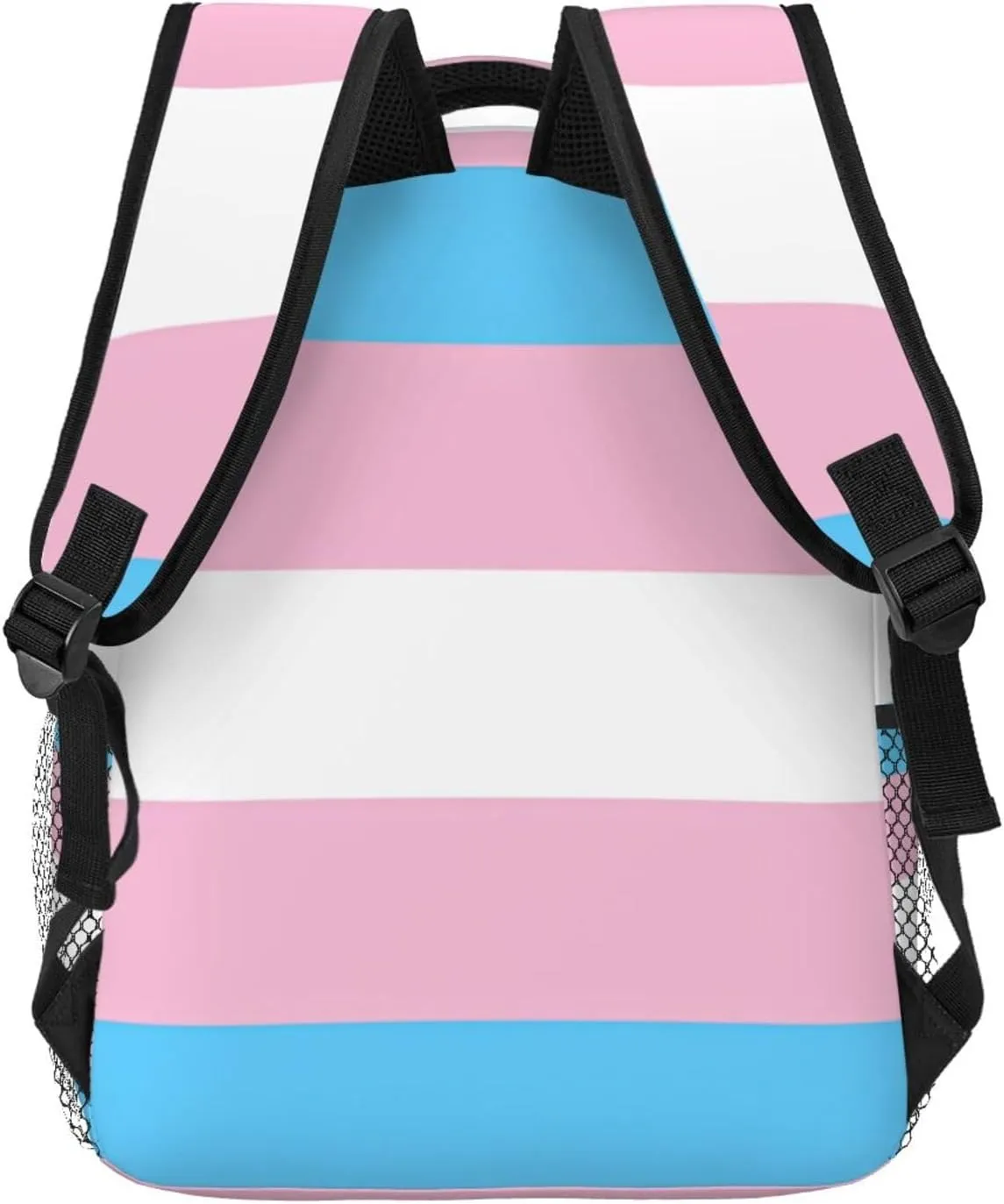 Transgender Pride Flag Backpack Lightweight Laptop Backpack Casual Daypack Travel Double Shoulder Bag For Women Men