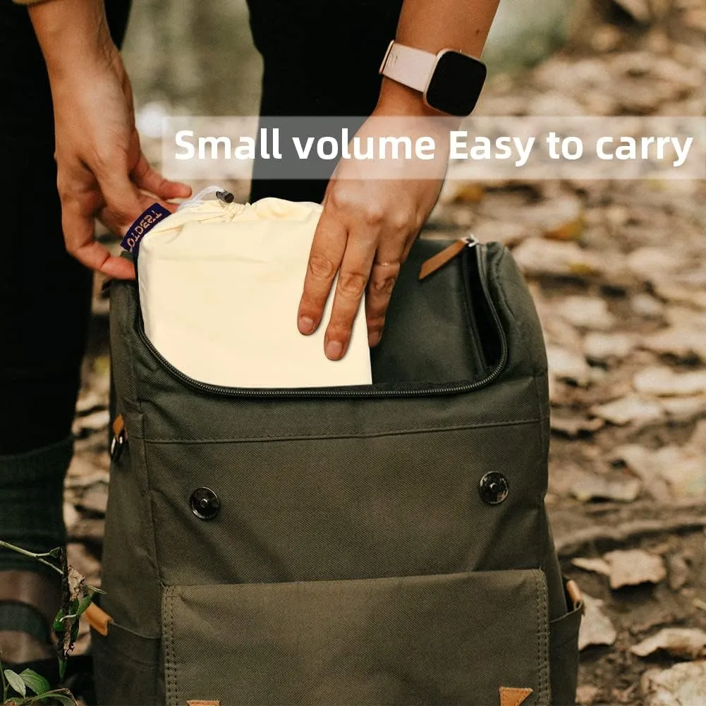 Travel and Camping Sheet Sleeping Bag Liner - Lightweight Compact and Portable Adult Sleeping Bag - Ideal for Traveling,Hostels and Camping