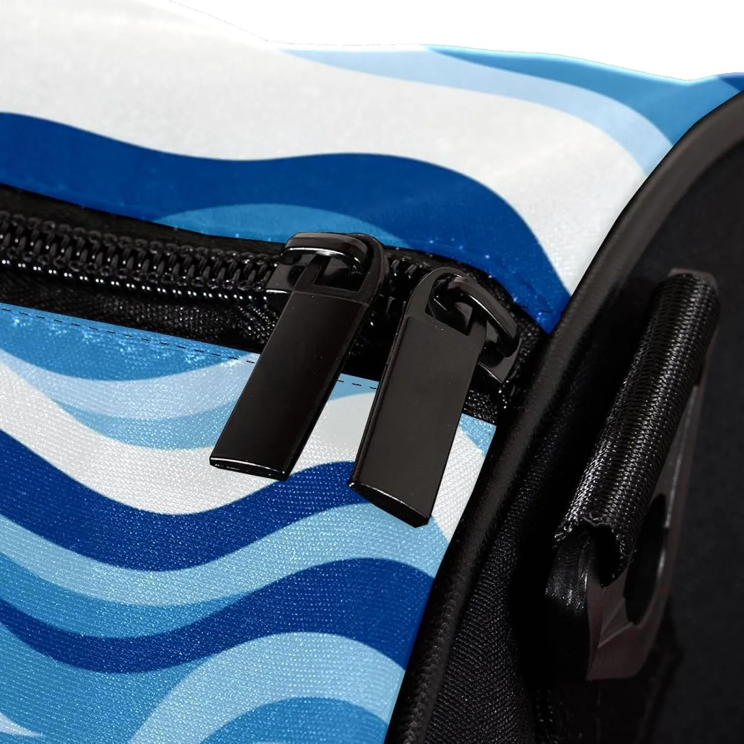 Travel Bag,Mens Gym Bag,Womens Gym Bag,Sea Blue Green Wave,Sports Bag