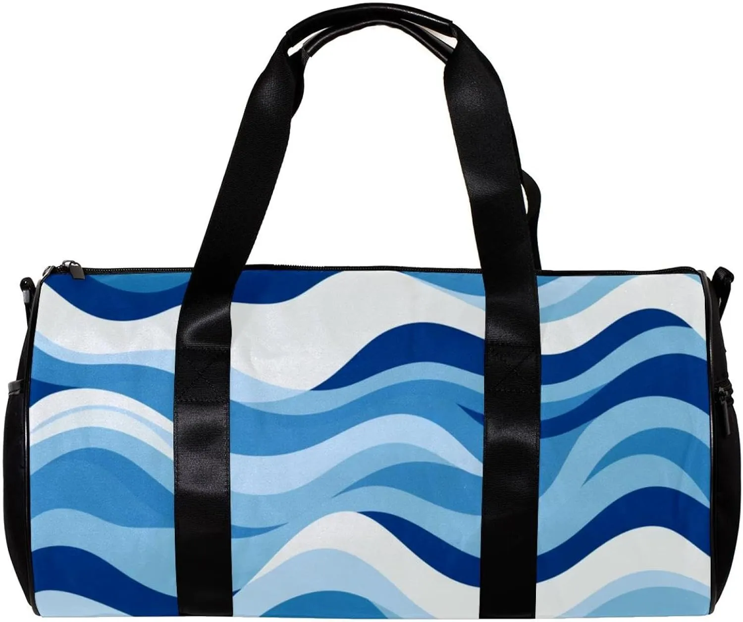 Travel Bag,Mens Gym Bag,Womens Gym Bag,Sea Blue Green Wave,Sports Bag