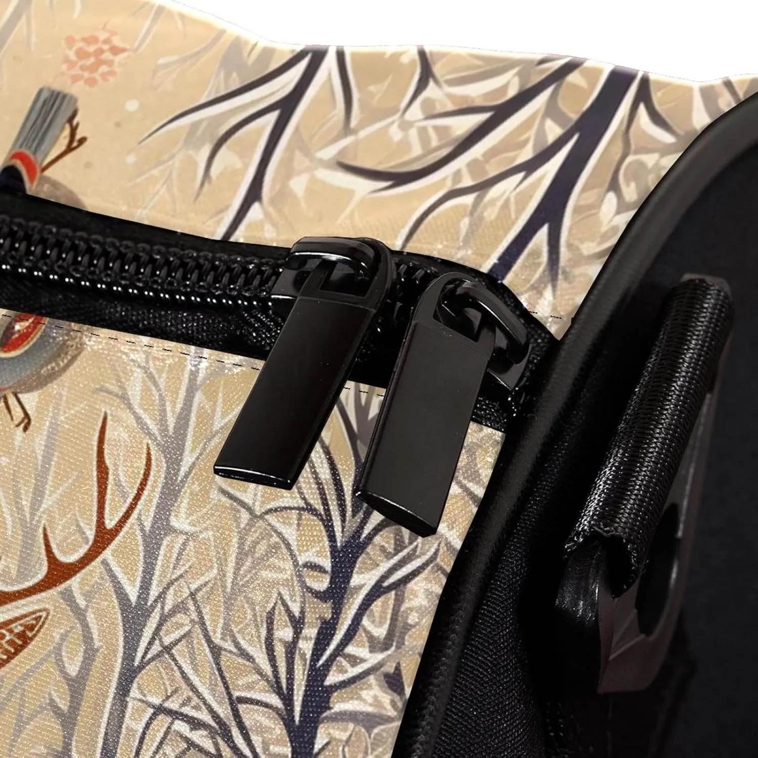 Travel Bag,Mens Gym Bag,Womens Gym Bag,Winter Holiday Christmas Tree Deer,Sports Bag