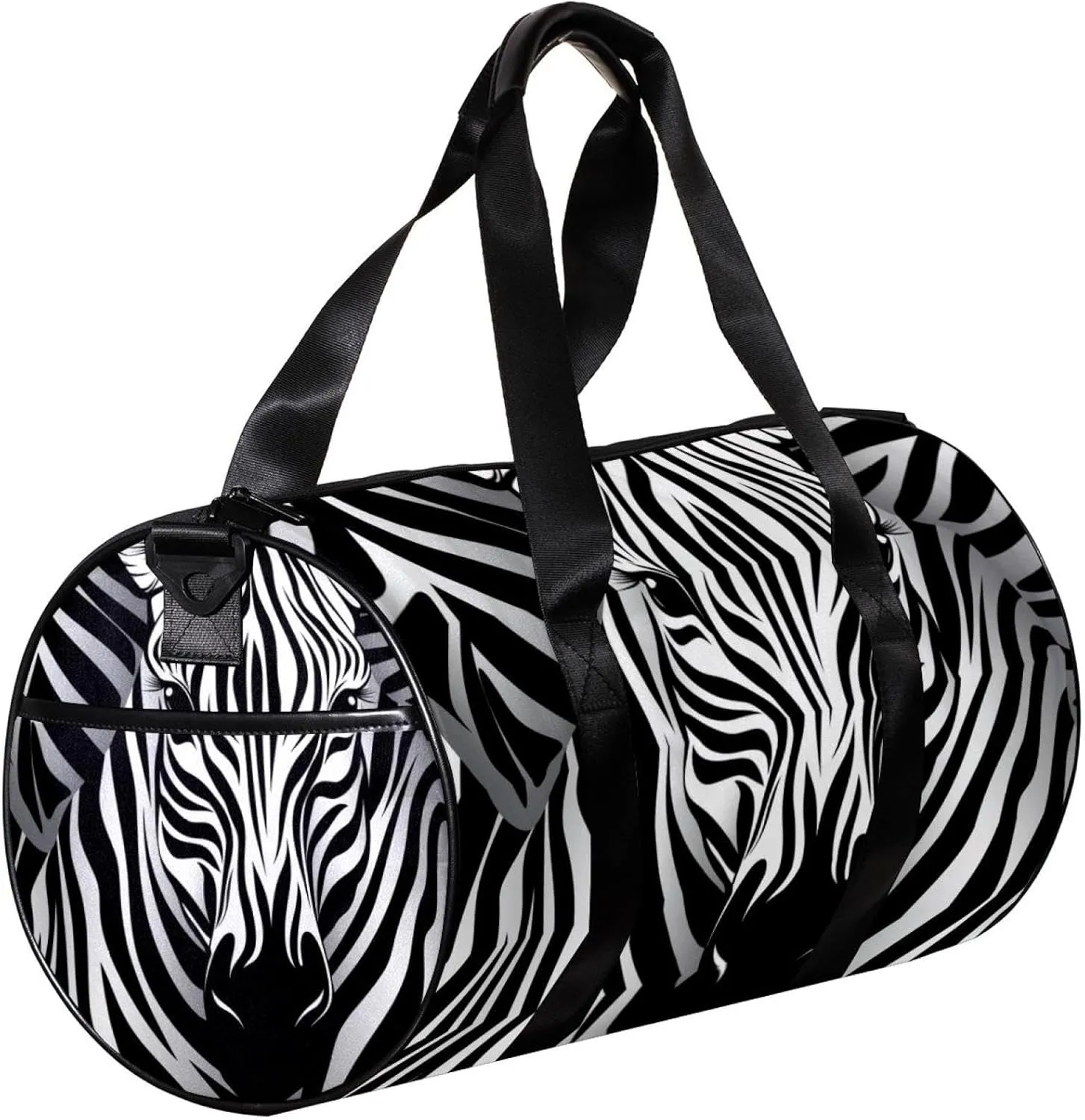 Travel Bag,Mens Gym Bag,Womens Gym Bag,Zebra Stripe,Sports Bag