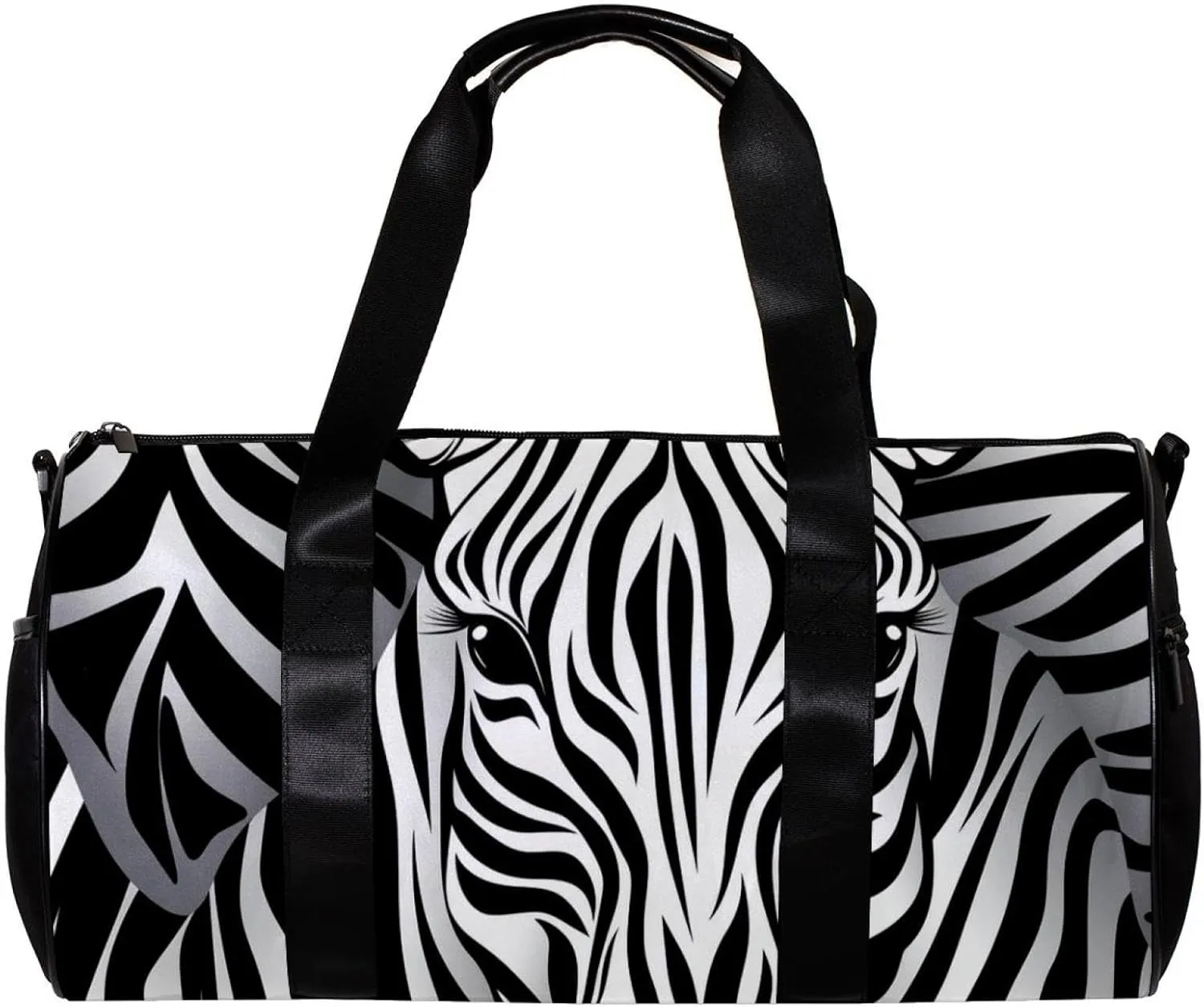 Travel Bag,Mens Gym Bag,Womens Gym Bag,Zebra Stripe,Sports Bag