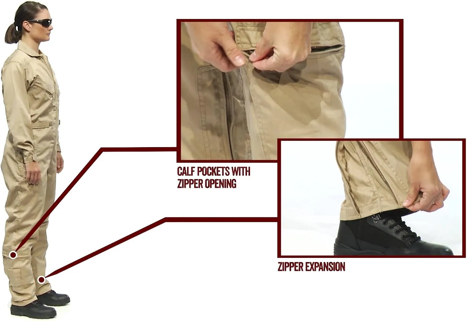 Tru-Spec 27-P Basic Flight Suit for Men - Durable Outerwear, Comfortable Design, Ideal for Aviation and Outdoor Activities