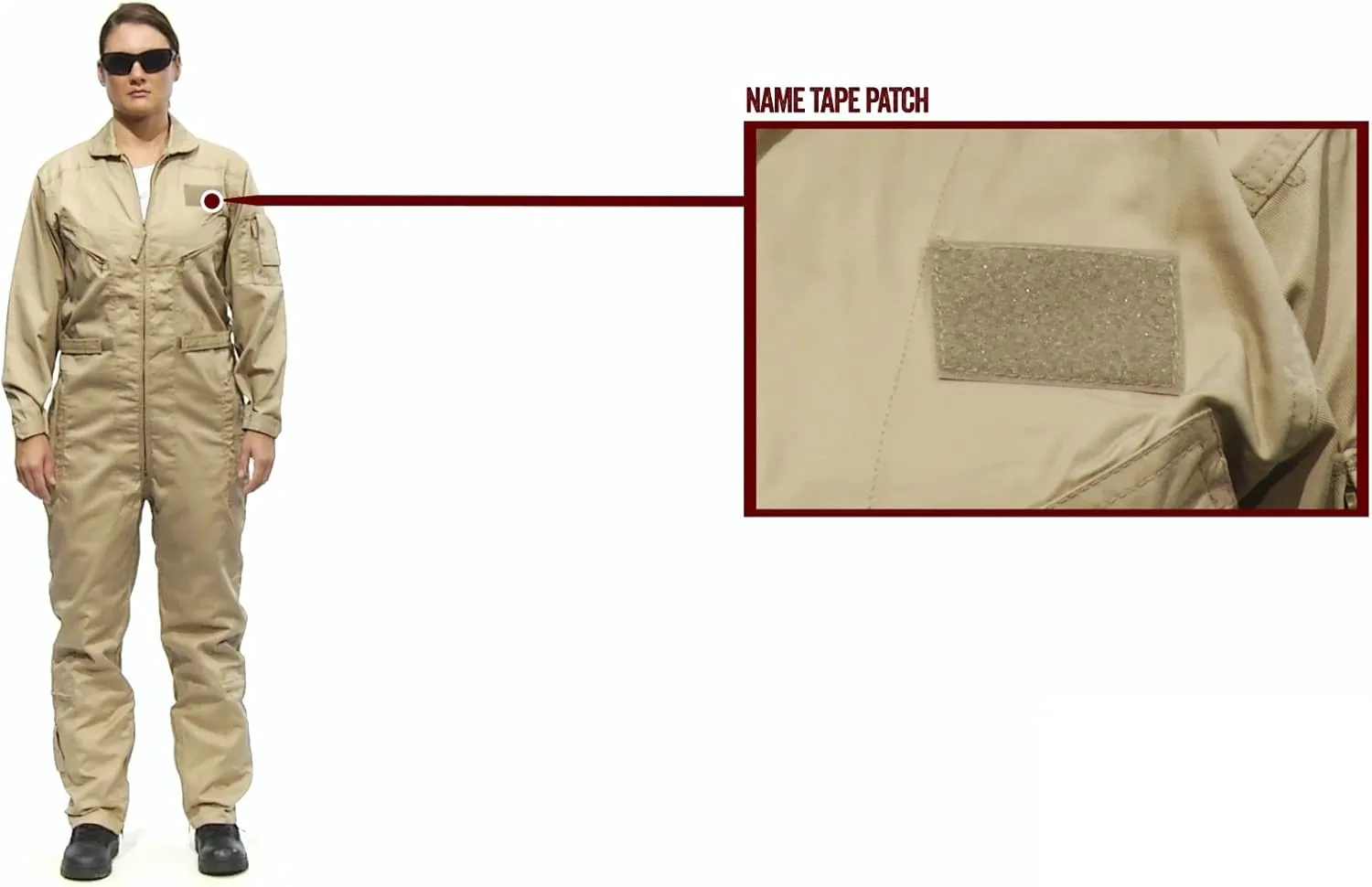 Tru-Spec 27-P Basic Flight Suit for Men - Durable Outerwear, Comfortable Design, Ideal for Aviation and Outdoor Activities