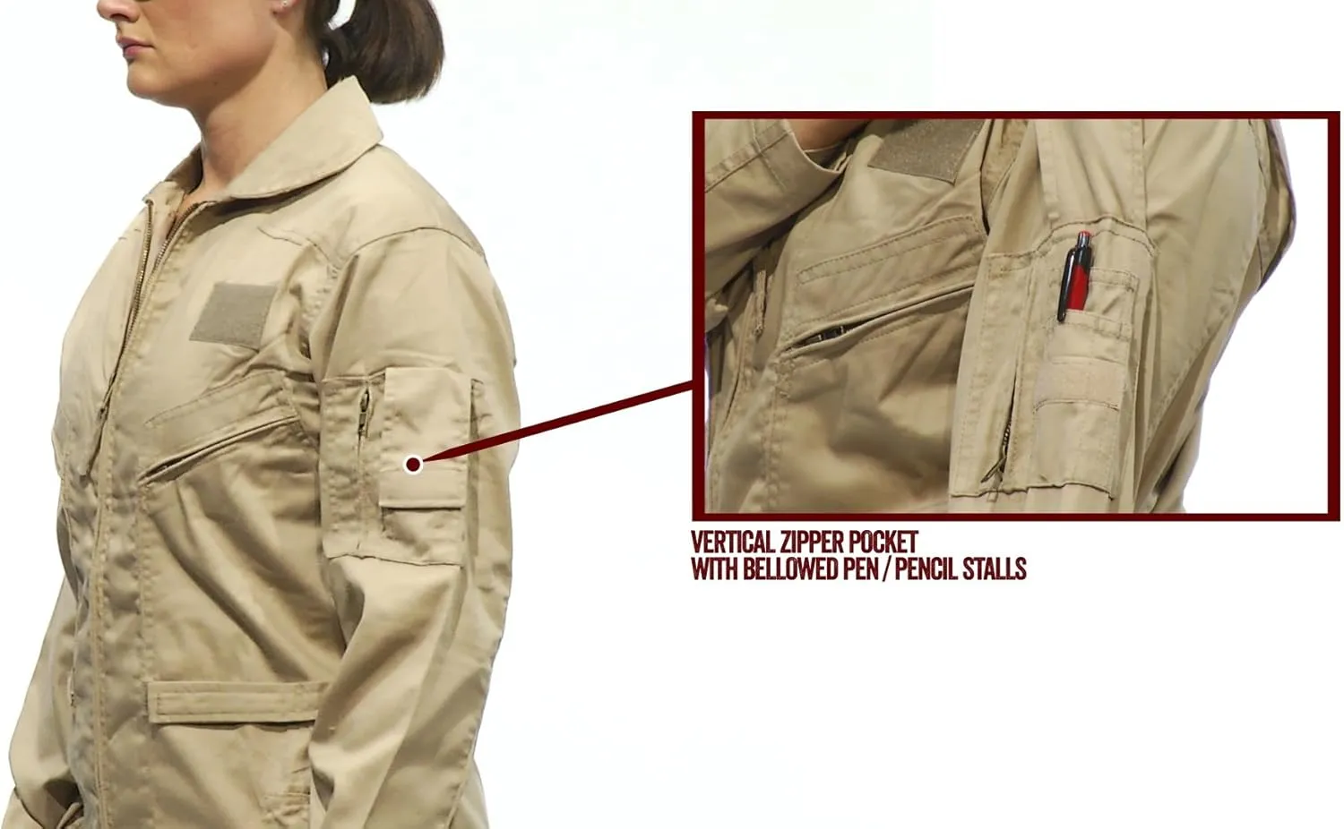 Tru-Spec 27-P Basic Flight Suit for Men - Durable Outerwear, Comfortable Design, Ideal for Aviation and Outdoor Activities