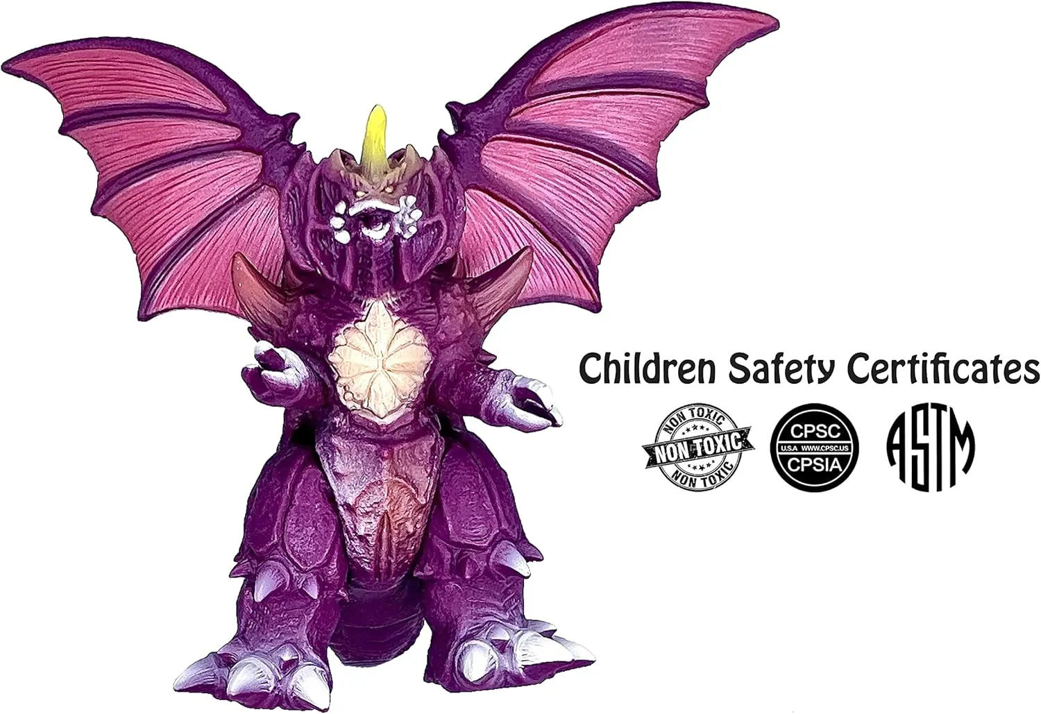 TwCare Destoroyah vs Godzilla Destroyah Action Figures Toys, Movie Series Movable Joints King of The Monsters Soft Vinyl, Travel Bag