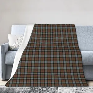Ultra Soft Plush Throw, Maclaren Weathered Tartan Blanket Flannel Warm for Chair/Bed/Couch/Sofa 80"x60"