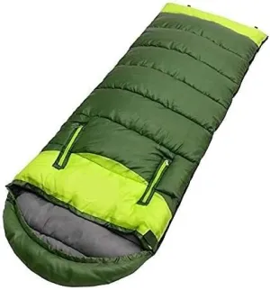 Ultralight Camping Sleeping Bag – Envelope Sleeping Bag for Winter, Spring & Autumn, Splicable Double Sleeping Bag, Windproof, Lightweight Sleeping Bag Liner for Outdoor Travel & Hiking