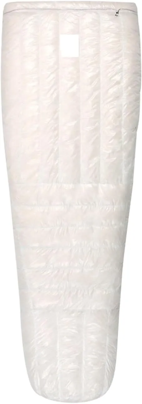 Ultralight Down Sleeping Bag -5°F 800FP for Winter Camping & Hiking, 10D Fabric, Windproof Twilight Quilt(Twilight-White-L)