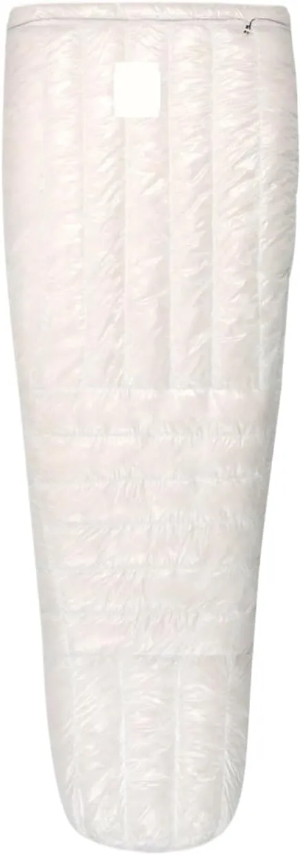 Ultralight Down Sleeping Bag -5°F 800FP for Winter Camping & Hiking, 10D Fabric, Windproof Twilight Quilt(Twilight-White-L)