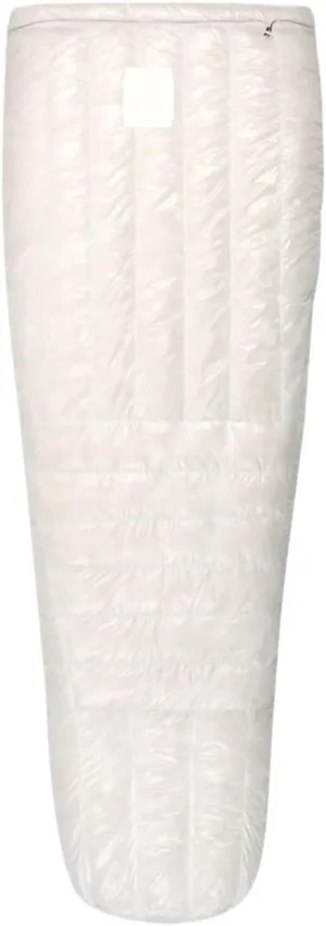 Ultralight Down Sleeping Bag -5°F 800FP for Winter Camping & Hiking, 10D Fabric, Windproof Twilight Quilt(Twilight-White-L)