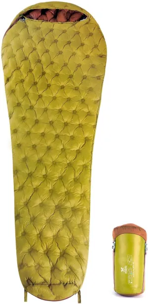 Ultralight Down Sleeping Bag for Adults, 1.92lbs 32-55F 650 Fill Down, Lightweight Compact Mummy Backpacking Sleeping Bag for Outdoor Camping and Hiking, Compressible -MFH500