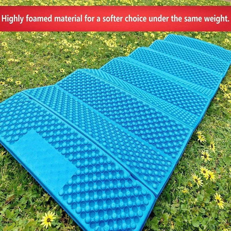 Ultralight Foam Camping Mat Folding Beach Tent Sleeping Pad Waterproof Mattress