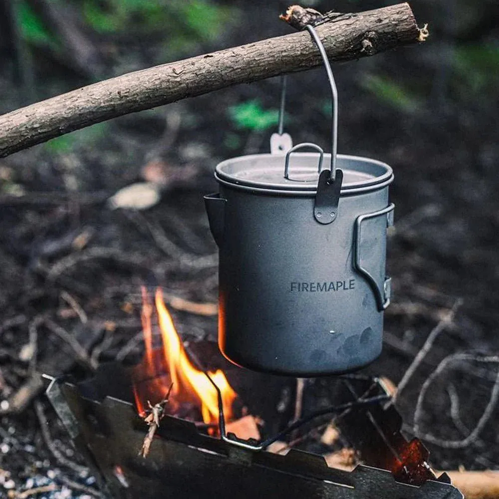 Ultralight Gas Stove & Titanium Cup Set