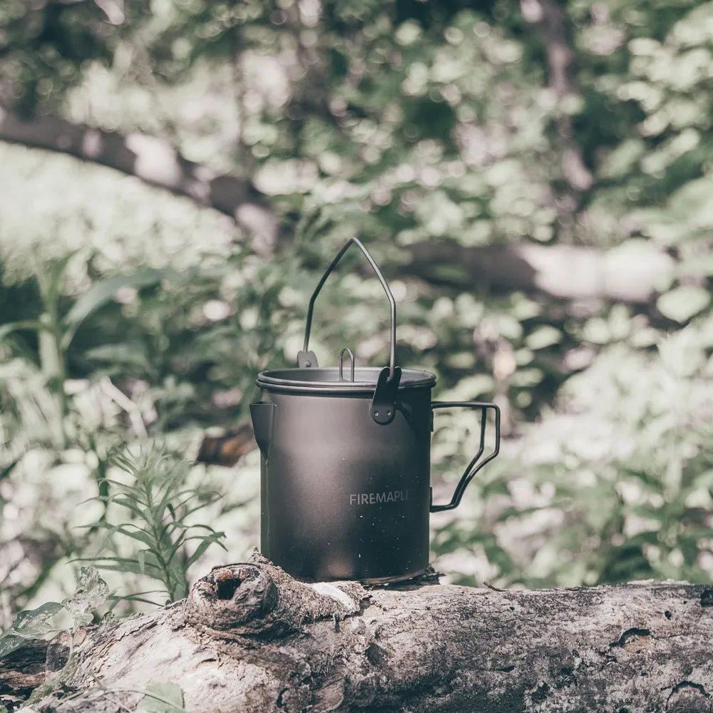 Ultralight Gas Stove & Titanium Cup Set