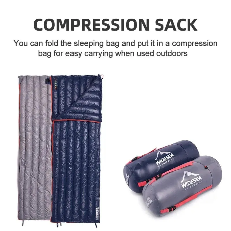 Ultralight Sleeping Bag Down Waterproof  Compression