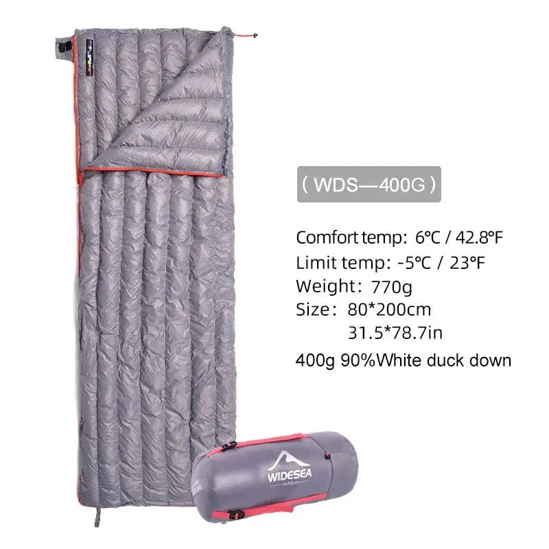 Ultralight Sleeping Bag Down Waterproof  Compression
