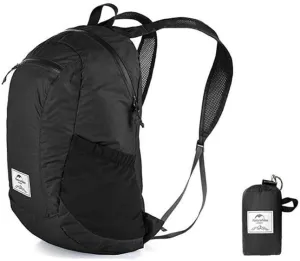 Ultralight Waterproof Backpack – Ideal for Outdoor Adventures & Travel Black, 18.89 x 10.23 x 7.48 in