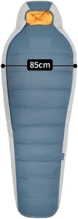 Ultralight Winter Sleeping Bag 850FP Goose Down -30°C to -10°C Mummy Design for Hiking and Camping