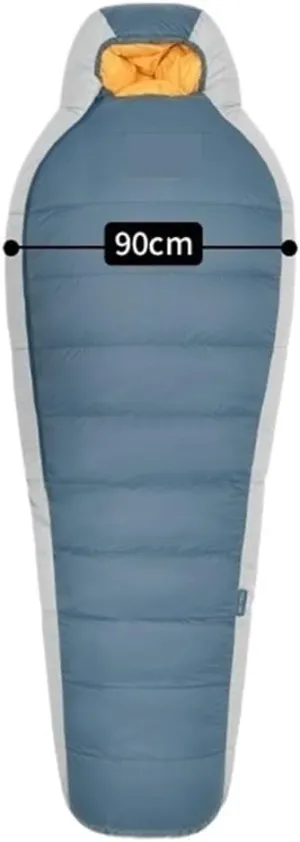 Ultralight Winter Sleeping Bag 850FP Goose Down -30°C to -10°C Mummy Design for Hiking and Camping