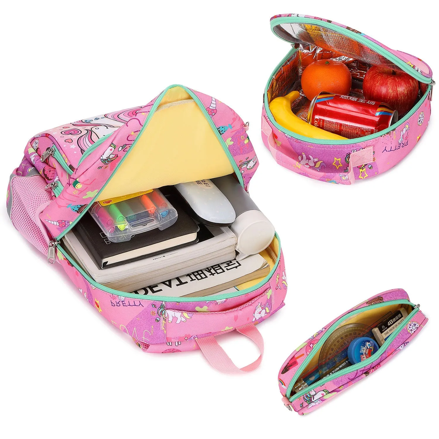 Unicorn Ergonomic School Bag