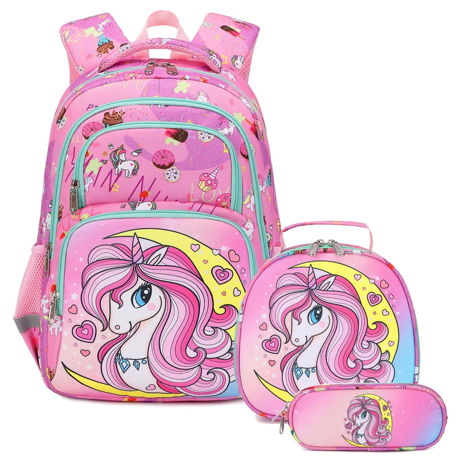 Unicorn Ergonomic School Bag