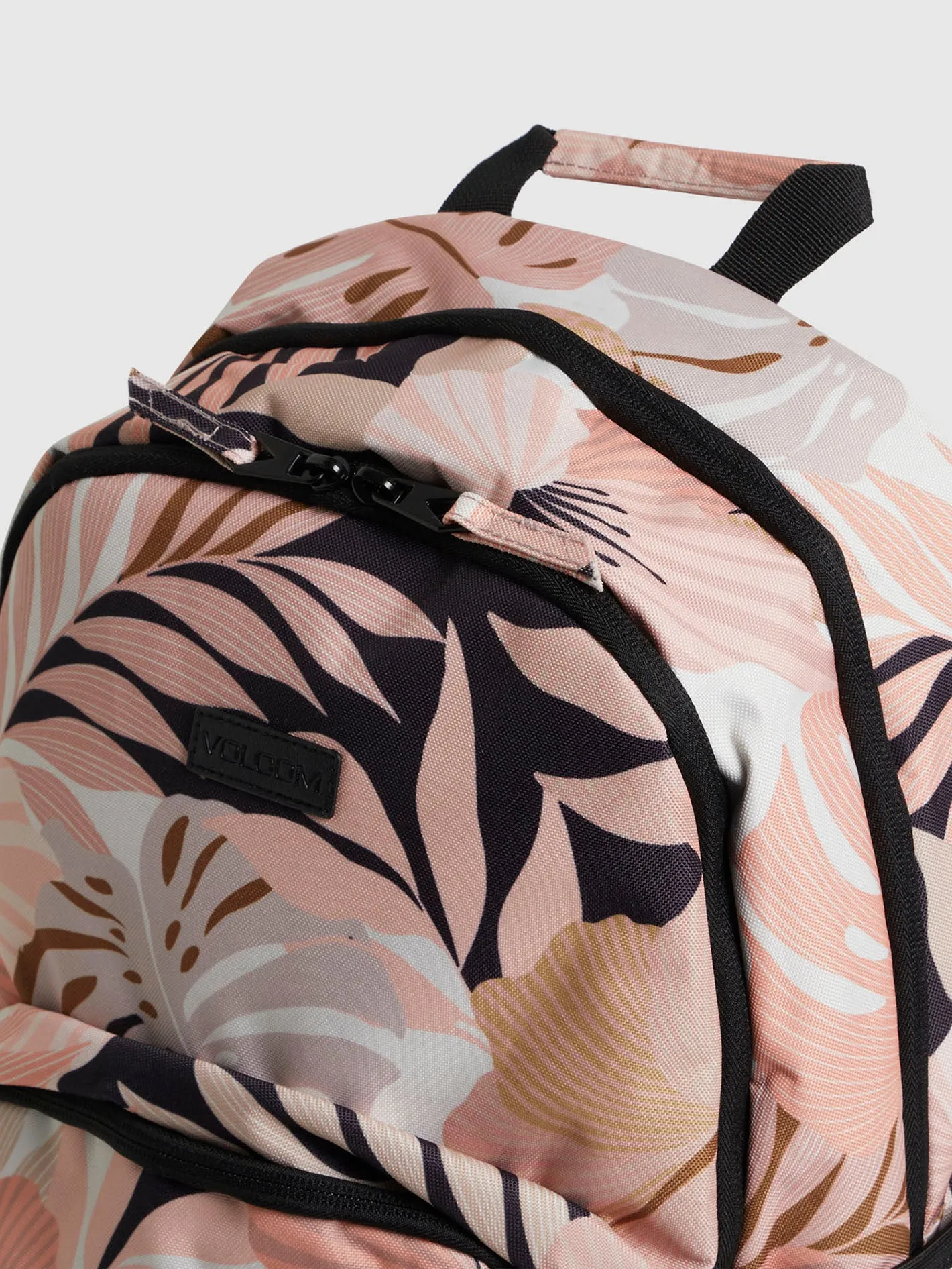 Upperclass Backpack - Peach Black
