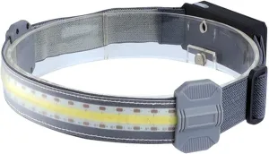 USB LED Head Torch,-Low Profile Durable Elastic Headlamp, Lightweight Design, Waterproof, Bright LED Lights, 3 Modes, for Running, Hiking, 00010
