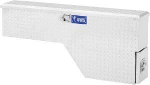 UWS EC30001 48-Inch Driver-Side Heavy-Wall Aluminum Truck Fender Wheel Well Tool Box, RigidCore Lid