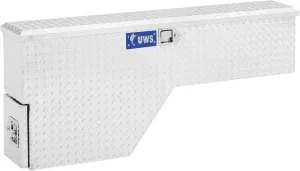 UWS EC30021 48-Inch Passenger-Side Heavy-Wall Aluminum Truck Fender Wheel Well Tool Box, RigidCore Lid